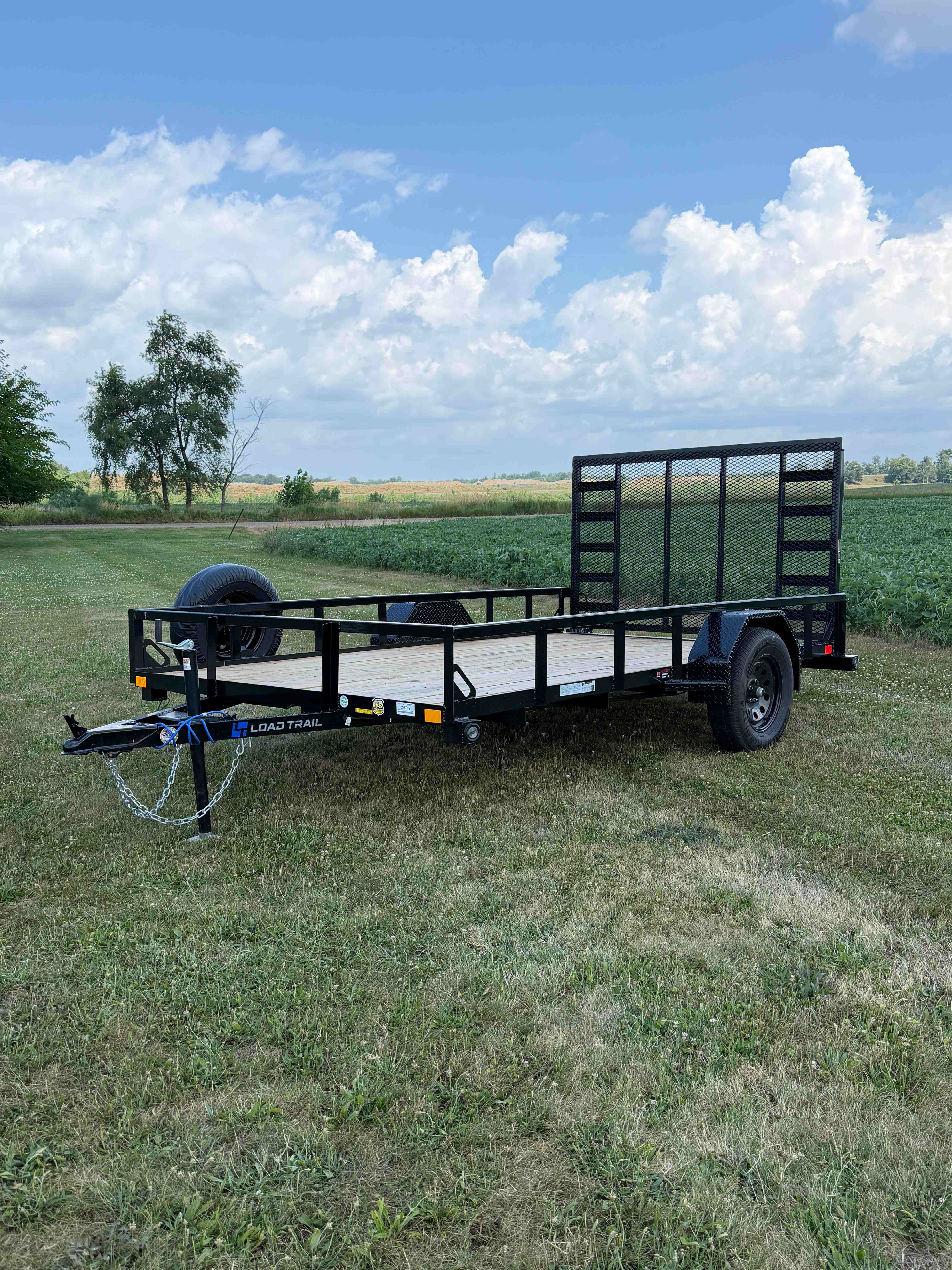 7x12 utility trailer for rent in St. Johns, MI — photo 1 of 3