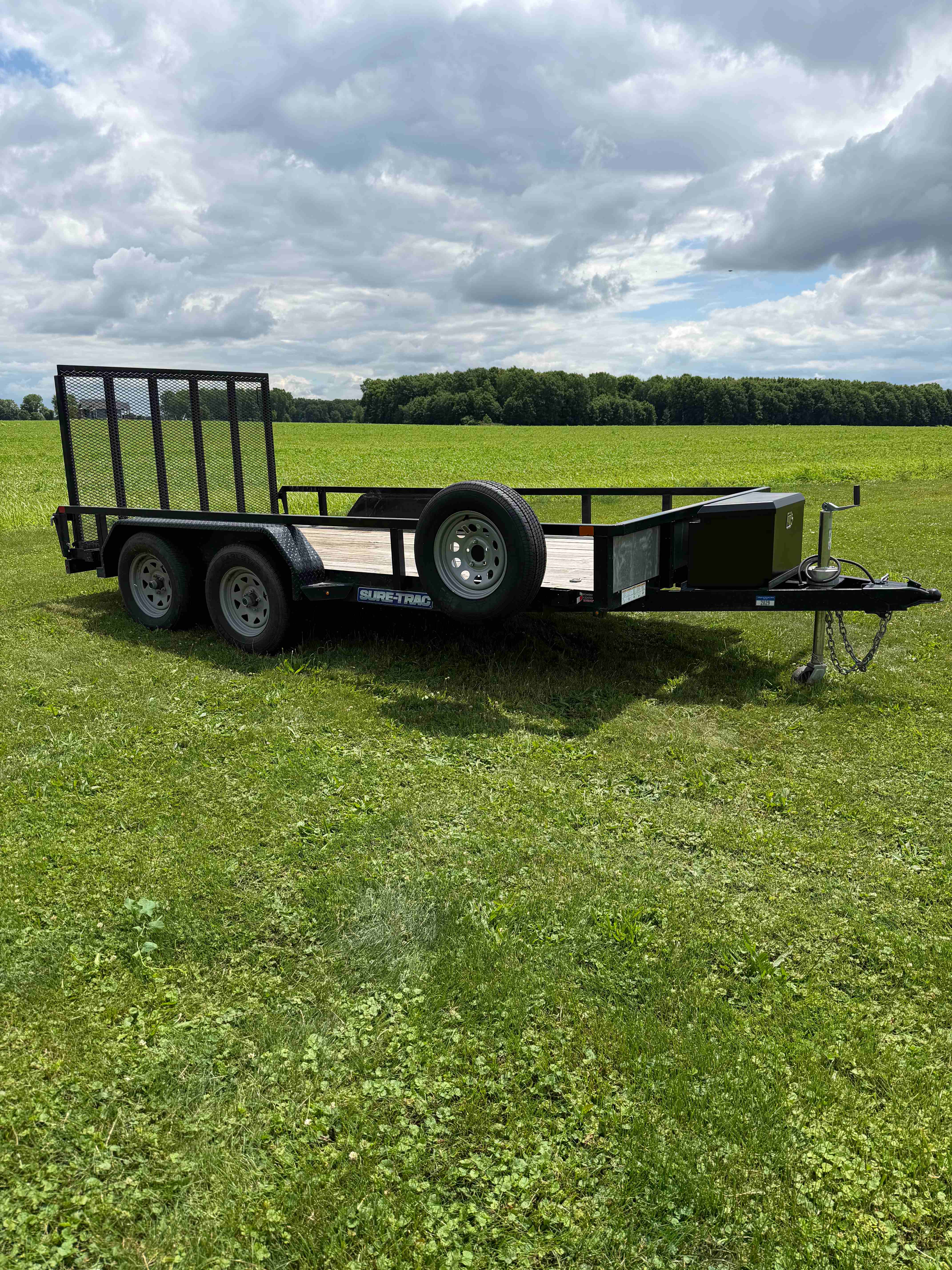 7x14 utility trailer for rent in St. Johns, MI — photo 1 of 3